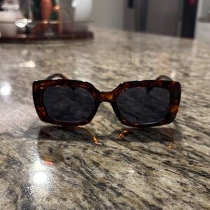 A New Day Tortoise Shell Square Sunglasses